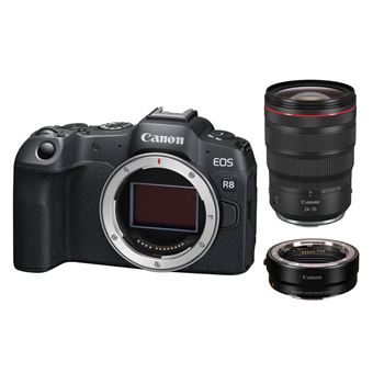 Canon EOS R8 Body+EF-EOS R Mount Adapter+Canon RF 24-70mm f2.8L IS USM - 1
