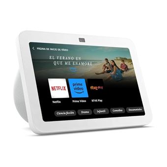 Amazon Echo Show 8 Alexa Ecrã Inteligente HD | Geração 3 | Branco Glaciar - 1