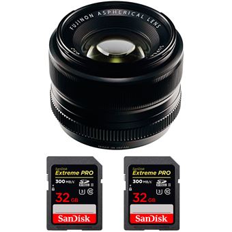 Fujifilm XF 35mm f1.4 R + 2 SanDisk 32GB UHS-II 300 MB/s + PDF 15 Técnicas para Melhorar as suas Fotografias - 1