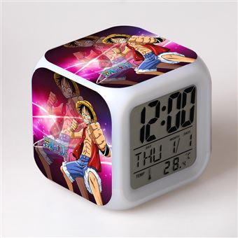 Despertador Infantil HSMY | LED | Multifuncional Colorido | One Piece 29 - 1