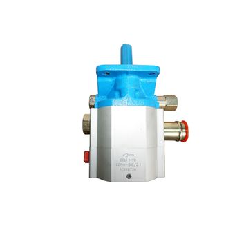 Bomba Hidráulica de Duplo Efeito Varan Motors NEHGP-01 CNBA-8.8/2.1 | Bomba de Engrenagem | 11 GPM | 3000 PSI - Cinzento - 1