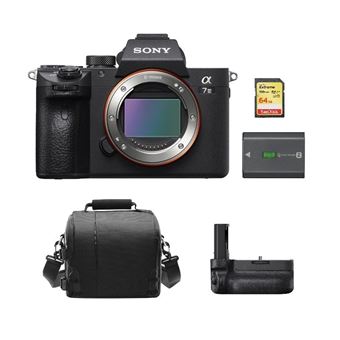 Pack Sony A7 III Body + Cartão SD de 64GB + Bolsa+ NP-FZ100 Battery + VG-C3EM Vertical Grip - 1