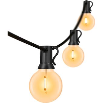 Guirlandas de Luzes Exteriores Eisaro | 19 metros com 30 lâmpadas arraial LED - 1