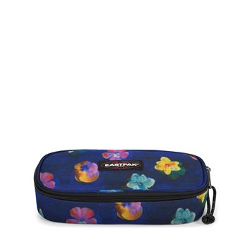 Estojo Escolar Eastpak Ek0007172O41 | Oval Single Flower Blur Navy - 1