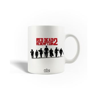 Caneca Maniacase Red Dead Redemption 2 Black Red Logo - 1