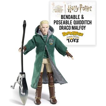 Figura The Noble Collection Quidditch Draco Malfoy Harry Potter +  Acessórios