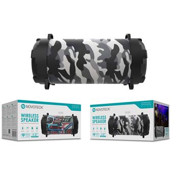 Coluna Bluetooth Novoteck XB-004 | Design Tropa - 1