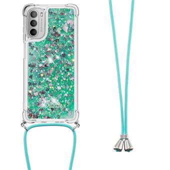 Capa ZURSANA para Motorola MOTO G 5G 2022 | TPU | com Cordão | Verde - 1