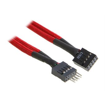 BitFenix Internal USB extension, 30 cm cabo USB 0,3 m IDC - 1