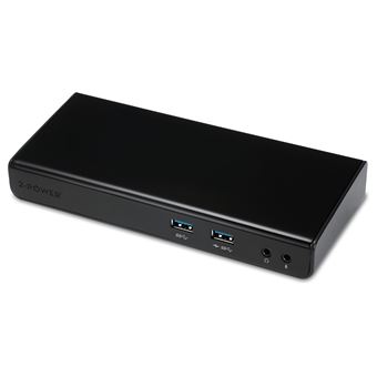 Base & Duplicador de Portas 2-Power DOC0101A | Preto - 1
