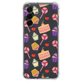 Capa TUMUNDOSMARTPHONE de Silicone à Prova de Choque para Samsung Galaxy A36 5G Sweets 01 Desenhos Design - 1