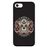 Capa Hapdey para iPhone 7 - 8 Design Caveira do Dia dos Mortos em Silicone Flexível e TPU Preto_0