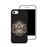 Capa Hapdey para iPhone 7 - 8 Design Caveira do Dia dos Mortos em Silicone Flexível e TPU Preto_2