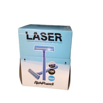 Lâmina Rickiparodi para Depilação | Caixa com 100 Unidades - 1