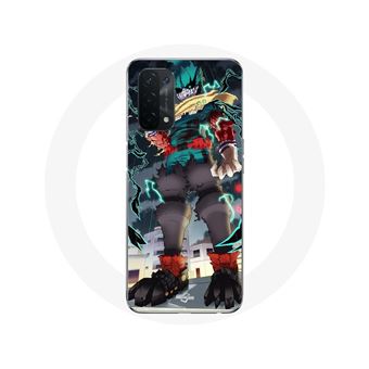 Capa Maniacase para Oppo A74 5G com Izuku Midoriya (Deku) e o poder """"One For All"""" do anime My Hero Academia - 1