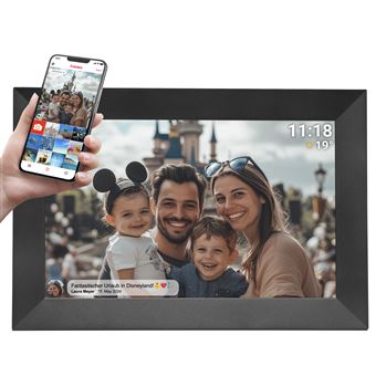 Moldura Digital Denver PFF-1024BMK2 | Preto - 1