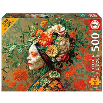 Puzzle Educa | 500 Peças | XXL Rainha Lagarto - 1