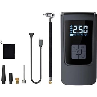 Compressor de Ar Digital 7.4/12V Orysin 150PSI, LED, Sem Fios e Fios - 1