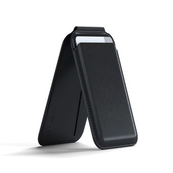 Bolsa MagSafe Satechi Magnetic Wallet Stand preto - 1