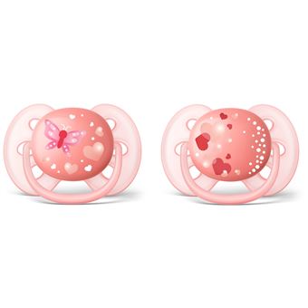 Chupeta Philips AVENT SCF223/22 Ultra soft pacifier Ortodontia Rosa