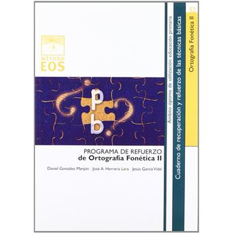 Ii.Programa Refuerzo Ortografía Fonètica - 1