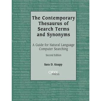 The Contemporary Thesaurus of Search Terms and Synonyms - 1