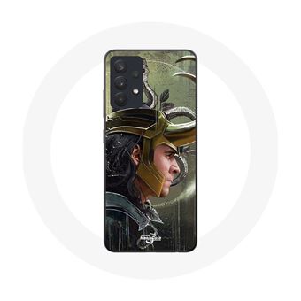 Capa Maniacase para Samsung Galaxy A13 5G Loki Thor Ragnarok Com Casque Fan Artetemporada 1 - 1
