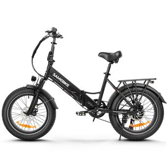 Bicicleta Elétrica SAMEBIKE LOTDM200-II  | 48V | 10ah | 500W | 60km | Preto - 1