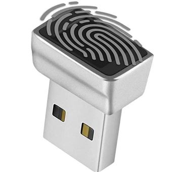 Leitor Biométrico USB Antiimpacto impressão digital para Windows Hello - 1