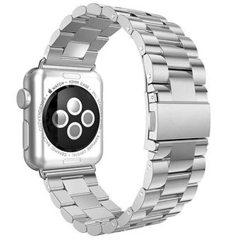 Pulseira Bracelete Phonecare Aço Stainless Lux + Ferramenta para Apple Watch Serie 5 para 40mm - Cinza - 1