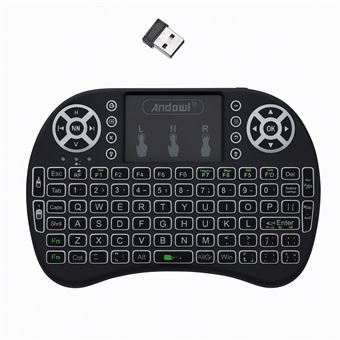 Mini Teclado Wireless Portátil Universal Andowl Q-K07 | Preto - 1