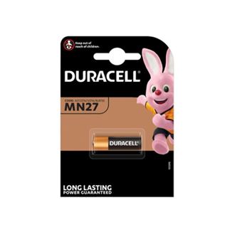 Pilha Alcalina 12V/B Duracell MN27 | Preto - 1