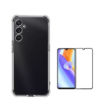 Kit Capa SuperProtect Anti-Shock + Película de Vidro Temperado 5D Full Cover Phonecare para Samsung Galaxy A15 5G - Transparente - 1