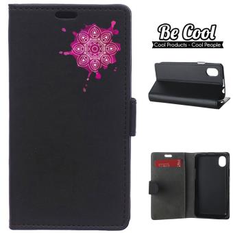 Capa BeCool estilo Livro Mancha de Mandala para Wiko Sunny Max - 1