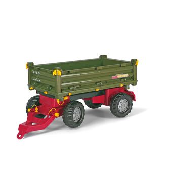 Atrelado rolly toys rollyMulti Trailer | Verde, Vermelho - 1