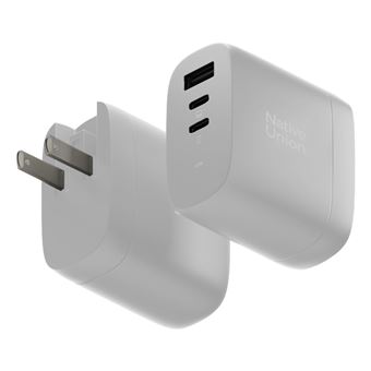 Carregador de Dispositivos Móveis Native Union Fast Gan Charger Pd 67W | Branco - 1