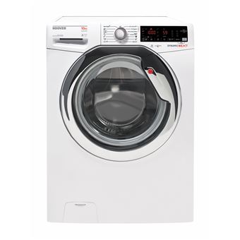 Máquina de Lavar Roupa Hoover DXOA 610AHC3/1-S Isolado Carregamento frontal 10kg 1600RPM A+++ Branco