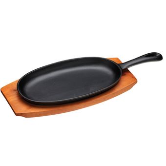Sizzle em ferro fundido Kitchen Craft KCSIZZLE - Preto - 1