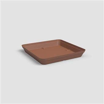 Pires Artevasi Capri Square Saucer | Terracota - 1