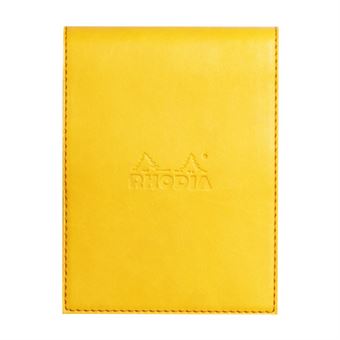 Caderno e Bloco de Notas Rhodia Notepad cover + notepad N°12 | Amarelo - 1