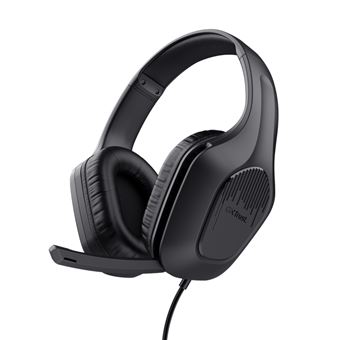 Auscultadores Gaming Trust GXT 417 Zirox | Preto - 1