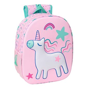 Mochila Safta Unicorn 3D | 33x27x10cm - 1