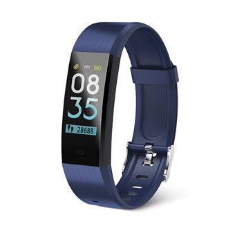 Muvit MIOSMB011 rastreador de atividades Rastreador de atividade para pulso Azul IP67 LCD 2,44 cm (0.96")