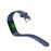 Muvit MIOSMB011 rastreador de atividades Rastreador de atividade para pulso Azul IP67 LCD 2,44 cm (0.96")_3