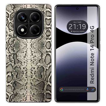 Capa TUMUNDOSMARTPHONE de silicone para Xiaomi Redmi Note 14 Pro 4G Animal Design 01 Desenhos - 1