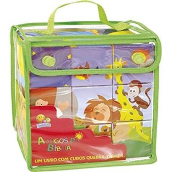 Amigos Da Bíblia. Um Livro Com Cubos Quebra- Cabeça - 1