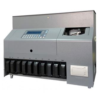 Máquina de contar, Separar e Detectar Moedas Falsas/estrangeiras/tokens Mais Que Papel MCS-910S+ - 1