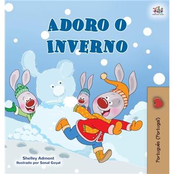 I Love Winter Portuguese Book For Kids Portugal - 1