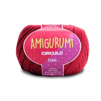 Fio de Crochet Círculo Amigurumi | 125G | Marsala - 1