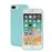 Capa Magunivers silicone borda enrolada ciano para Apple iPhone 8 Plus/7 Plus_0